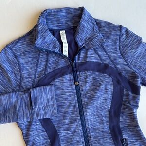 Rare Lululemon Periwinkle Blue Define‎ Jacket Performance Yoga Workout Women’s 8